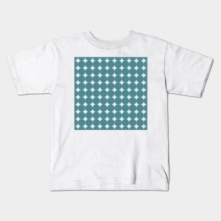 Retro Circles and Diamonds Kids T-Shirt